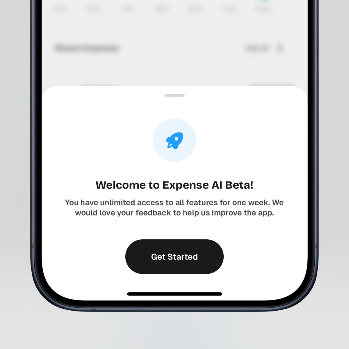 Welcome to Expense AI Beta

Experience what we have been working at Expense AI, try it for free up to 7 days. 

👇