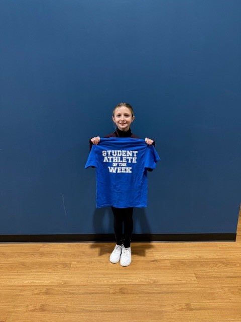 AthleticsHerget's tweet image. Congratulations to Violet Miller on being chosen as student athlete of the week for the dance team. She was chosen for her hard work and effort on the court and in the classroom! #studentathleteoftheweek #partofthepack #nbt