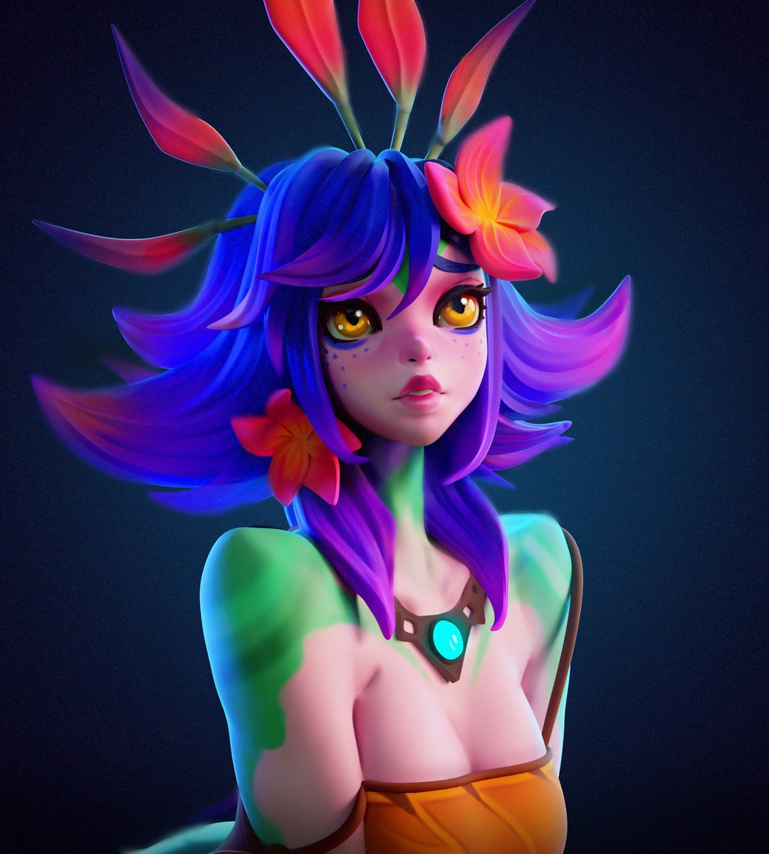 So I have published my Niko sculpt on ArtStation. Id appreciate your support artstation.com/artwork/V2mK9R
#3dart #LeagueOfLegendsFanArt #zbrush #LeagueOfLegends