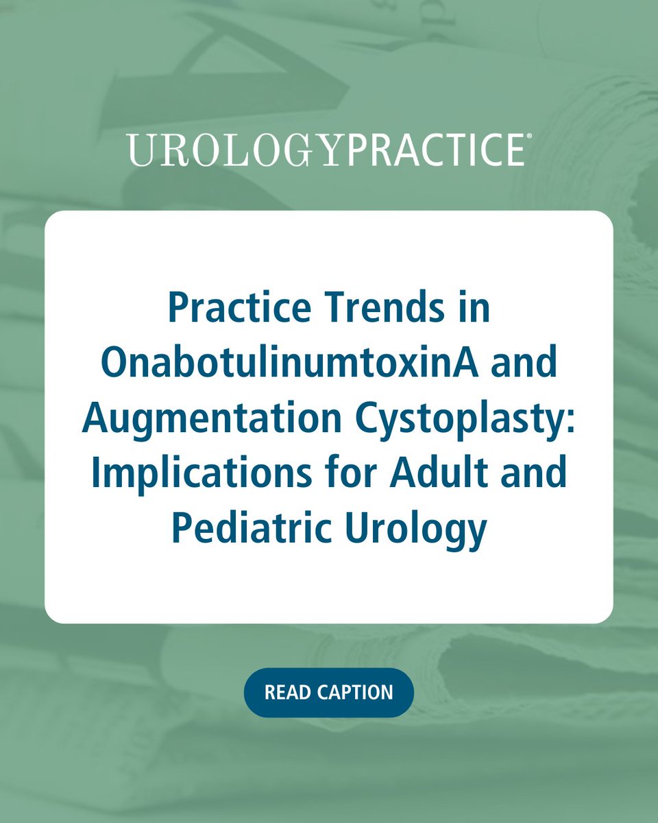 Urology Practice tweet media