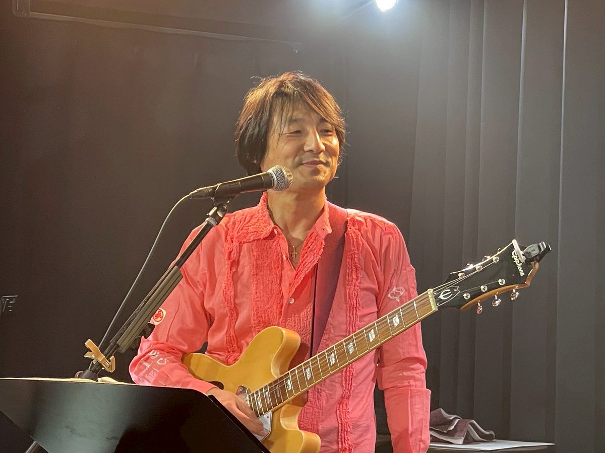 TakahiroKojima's tweet photo. 本日赤坂LIVE、来てくれた皆様本当にありがとうございました。岸村正実くん素晴らしいでしょ？新譜シングル、アルバムお楽しみに💿 https://t.co/mDqjXyc6OG