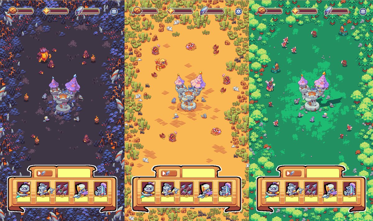 Knight Saga || Pixel Idle TD – Coming Soon tweet media