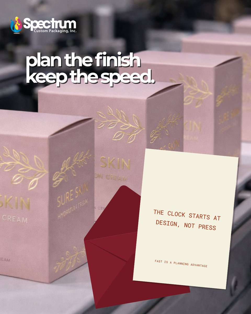 spectrumpkg_inc's tweet photo. Fast-turn embellished cartons are possible. The key is planning finishes early, not adding them late.

🔗 Explore the February Packaging Guide here: https://t.co/GxEw0E56UO   

#speedtomarket #packagingoperations #custompackaging #packagingdesign #spectrumcustompackaging https://t.co/cYaLCKdIPm
