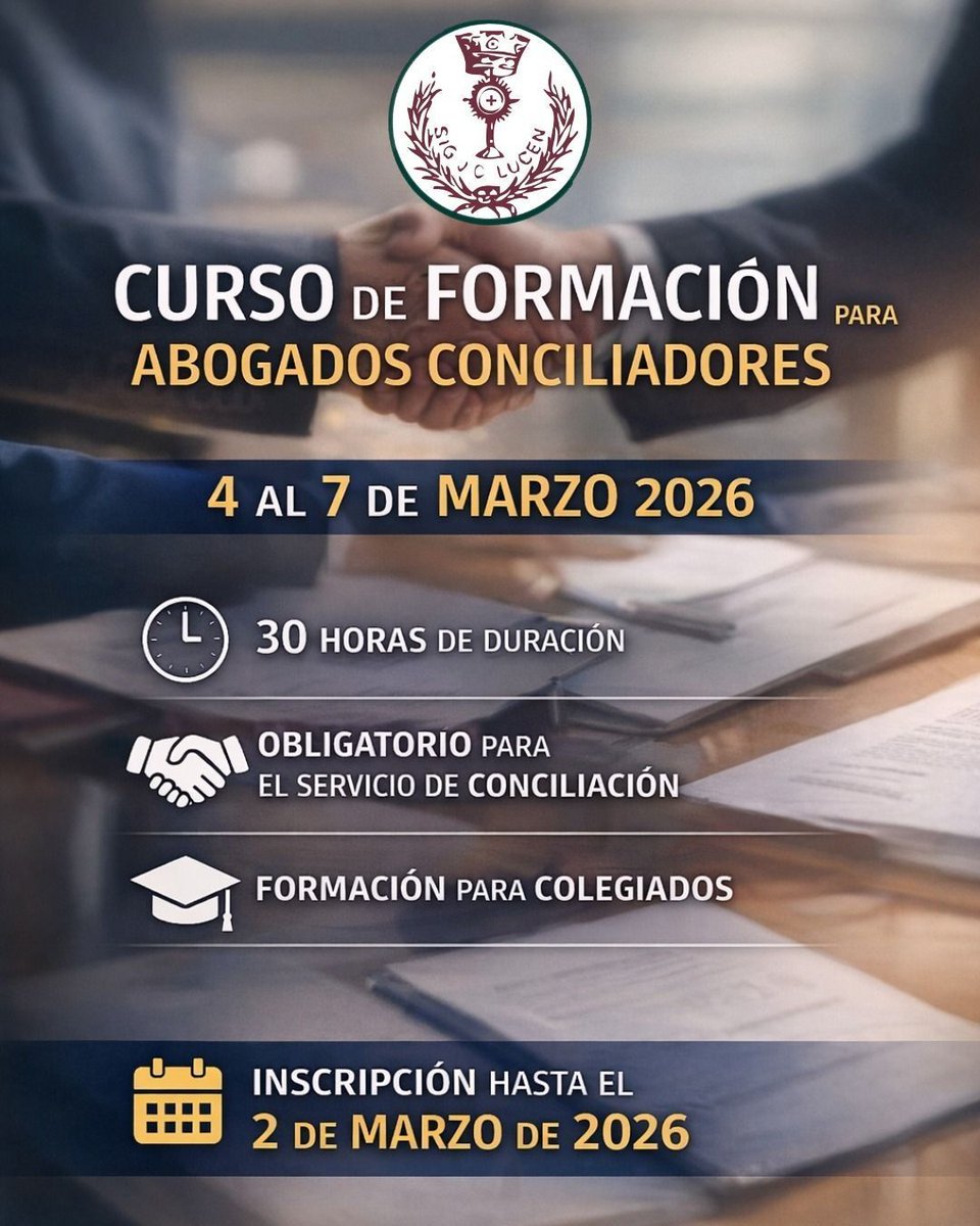 ILUSTRE COLEGIO DE ABOGADOS DE LUCENA tweet media