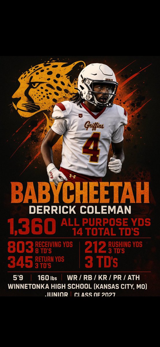 Derrick “BabyCheetahDj” Coleman tweet media
