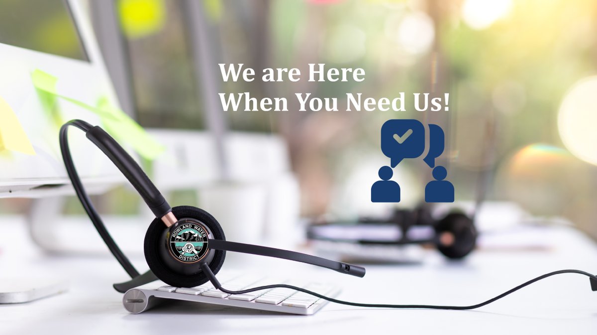 Rowland Water District tweet media