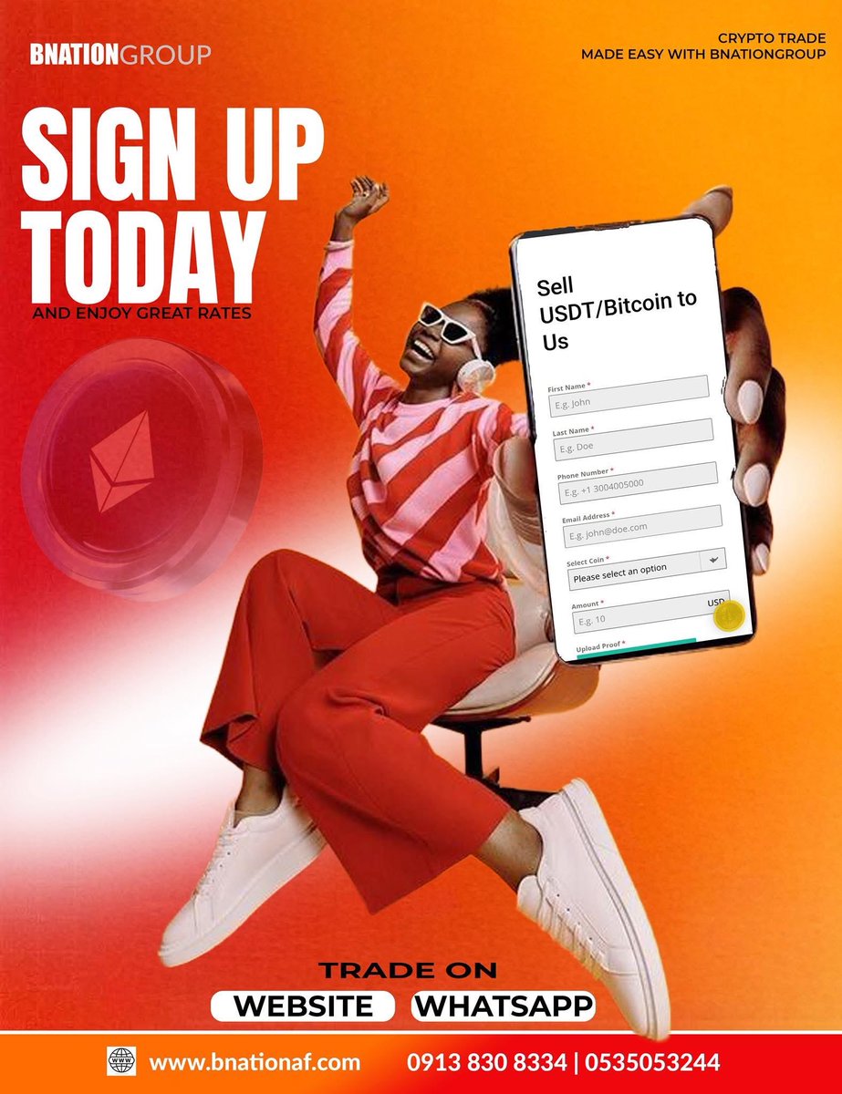 BnationGroup's tweet photo. Unlock the power of trading, anytime, anywhere. 

Our website lets tou trade like a KING, even on weekends, with our safe ans secure trading process. 

             https://t.co/9CnzCXLbqY 
Join the best crypto exchanges team in Nigeria &amp; Ghana, where opportunities meet expertise https://t.co/LXrkMPcskB
