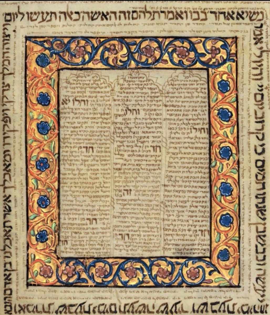 Spanish Tanach A magnificent Tanach from 14th century Castile, Spain is housed at the ...