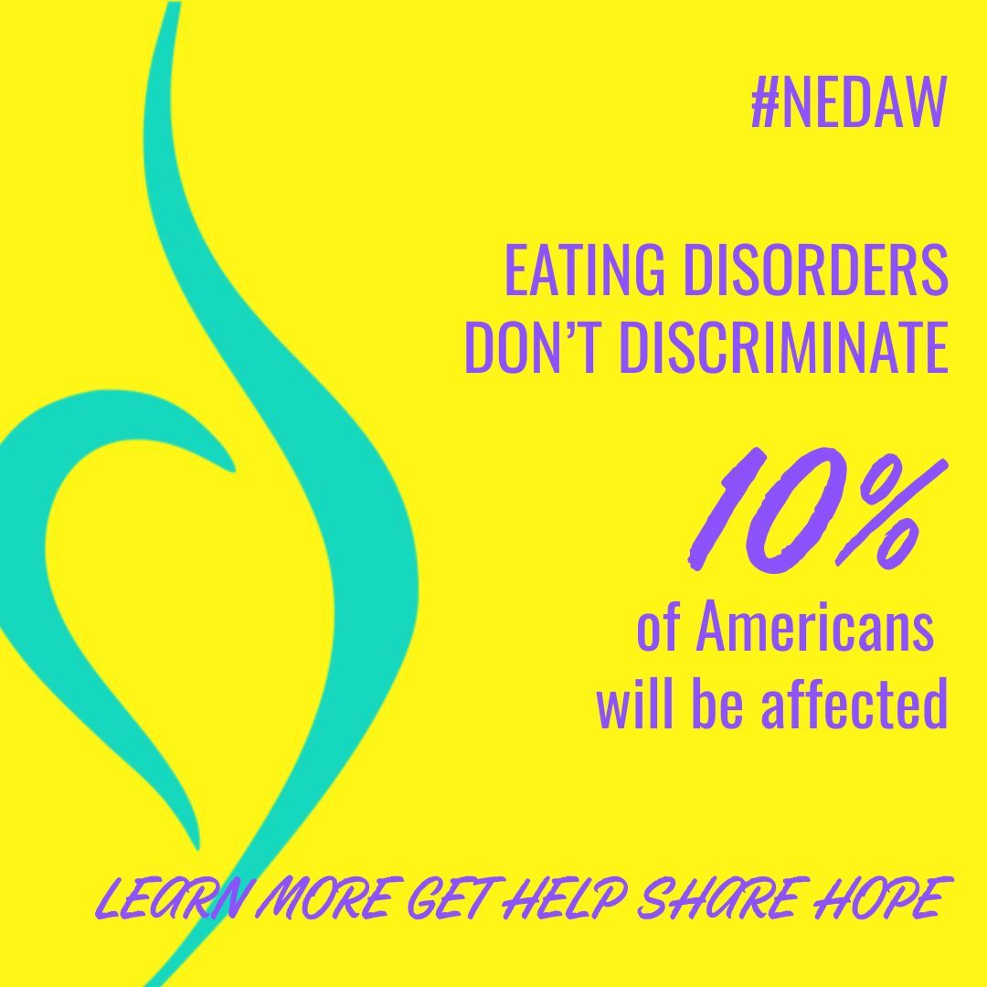 This National Eating Disorders Awareness Week.  Stigma, stereotypes, and barriers to care often get in the way—but by sharing resources, raising our voices, and supporting one another, we can make a difference. Healing is possible.💜 
#NEDAW 
#EDAW 
#NEDA 
#EatingDisorderRecovery
