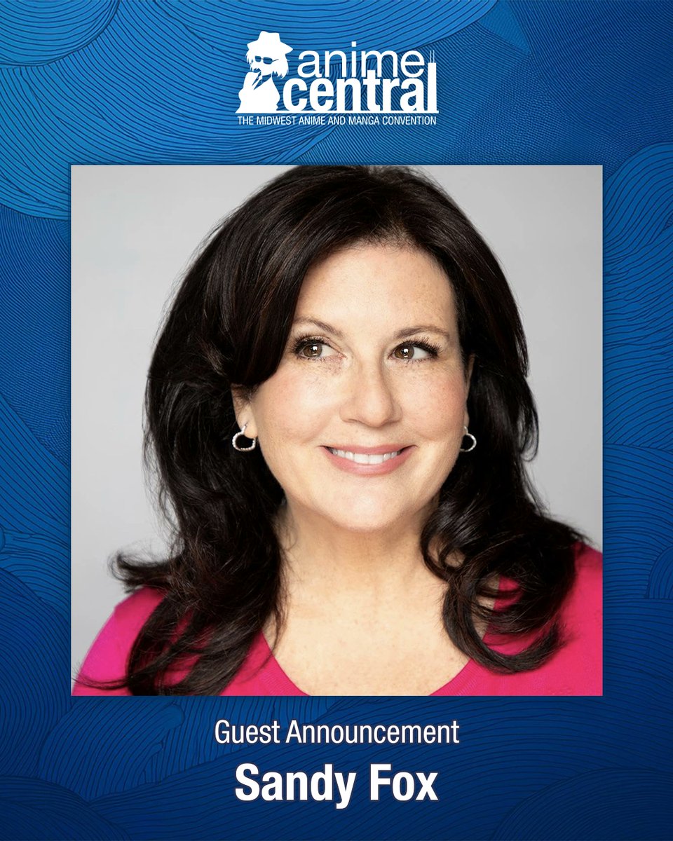 animecentral's tweet photo. 🗣️ We're thrilled to welcome @SandyFoxWorld as a Guest of Honor at Anime Central! 🗣️ Known for her amazing roles in Sailor Moon (Chibi Moon), Hello Kitty, and Betty Boop. #AnimeCentral #ACen2026 https://t.co/JTyLEEcry4 https://t.co/Z6N3jxvwDn