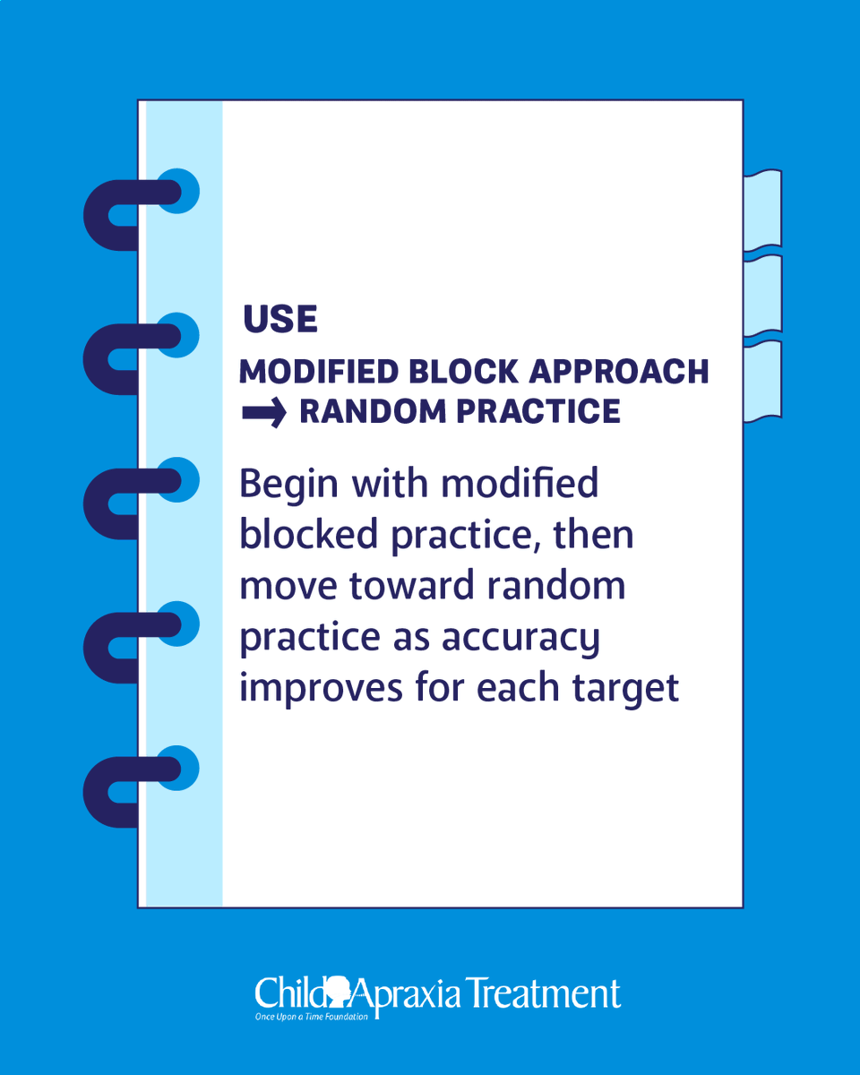 Child Apraxia Treatment tweet media