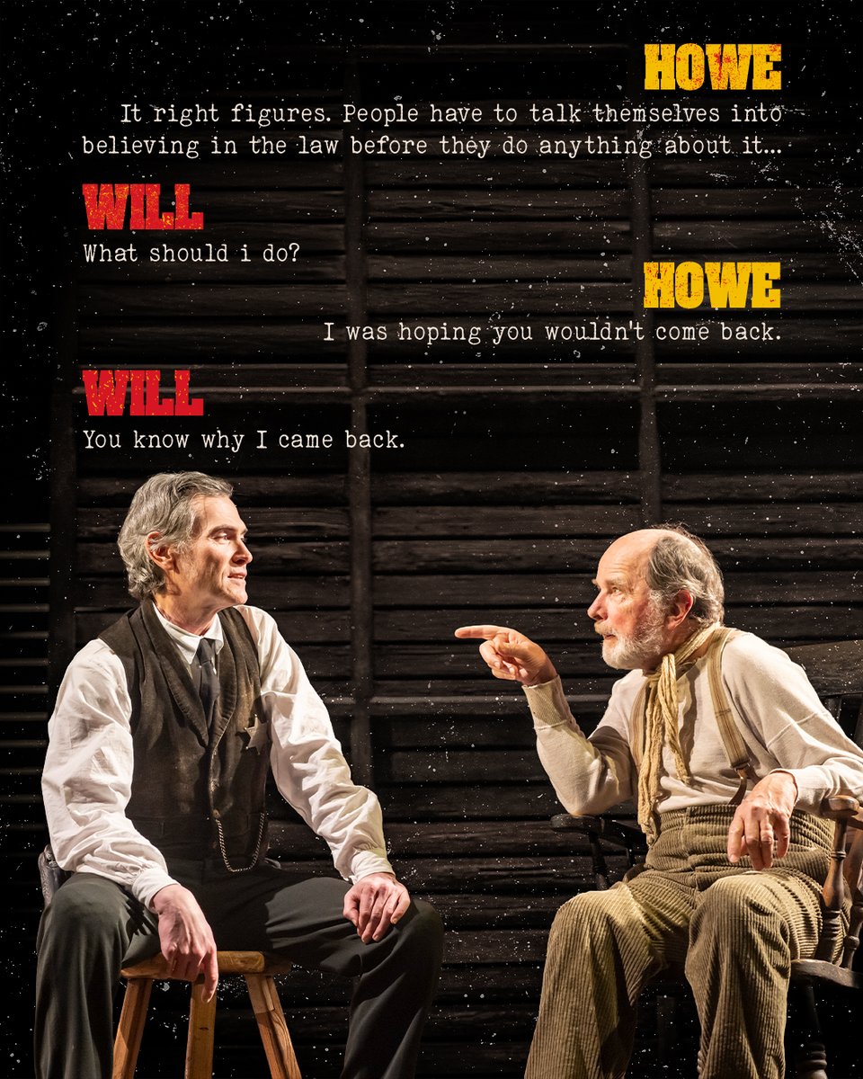 "Somebody once asked me. If I lose my mind, did I ever exist?"

See #HighNoonPlay before it closes 6th March 👉 highnoontheplay.com