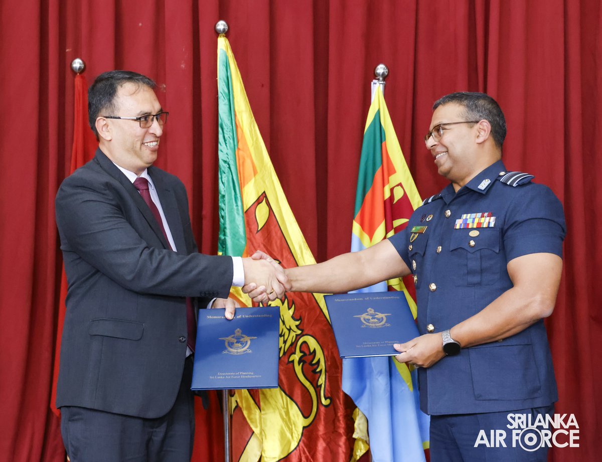 Sri Lanka Air Force tweet media