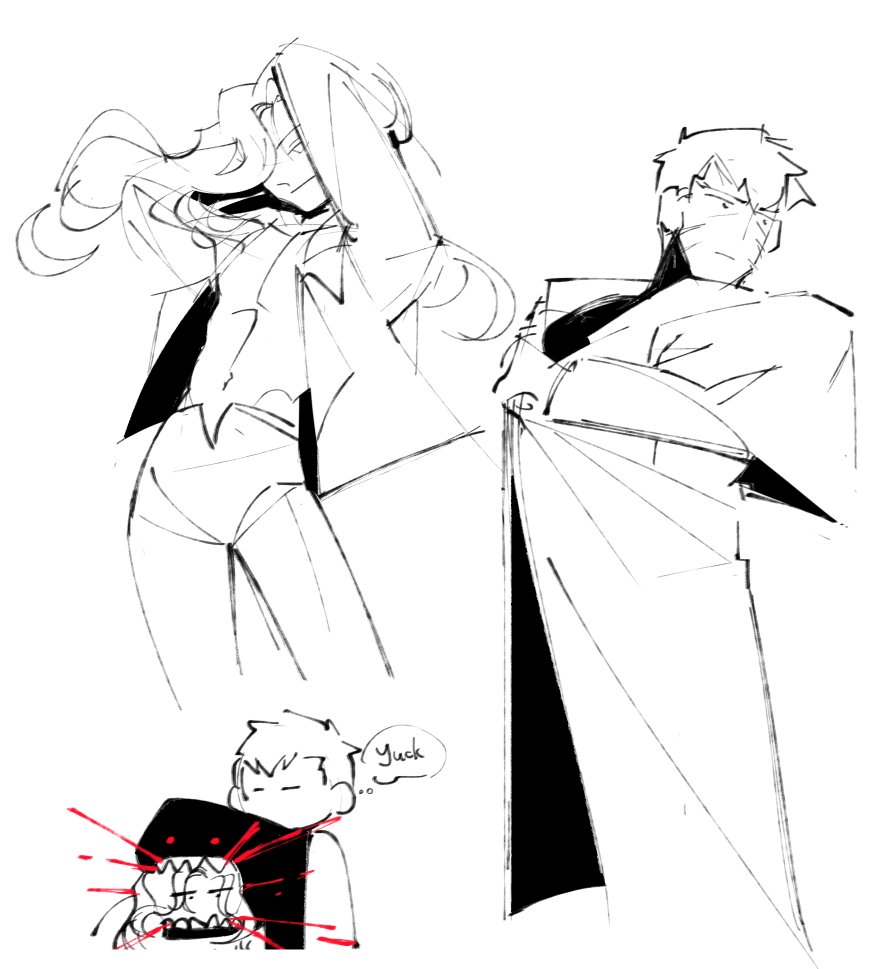 hmfd3727's tweet photo. my favorite tsukihime characters, chopped and unc https://t.co/ktlpXXXHQl