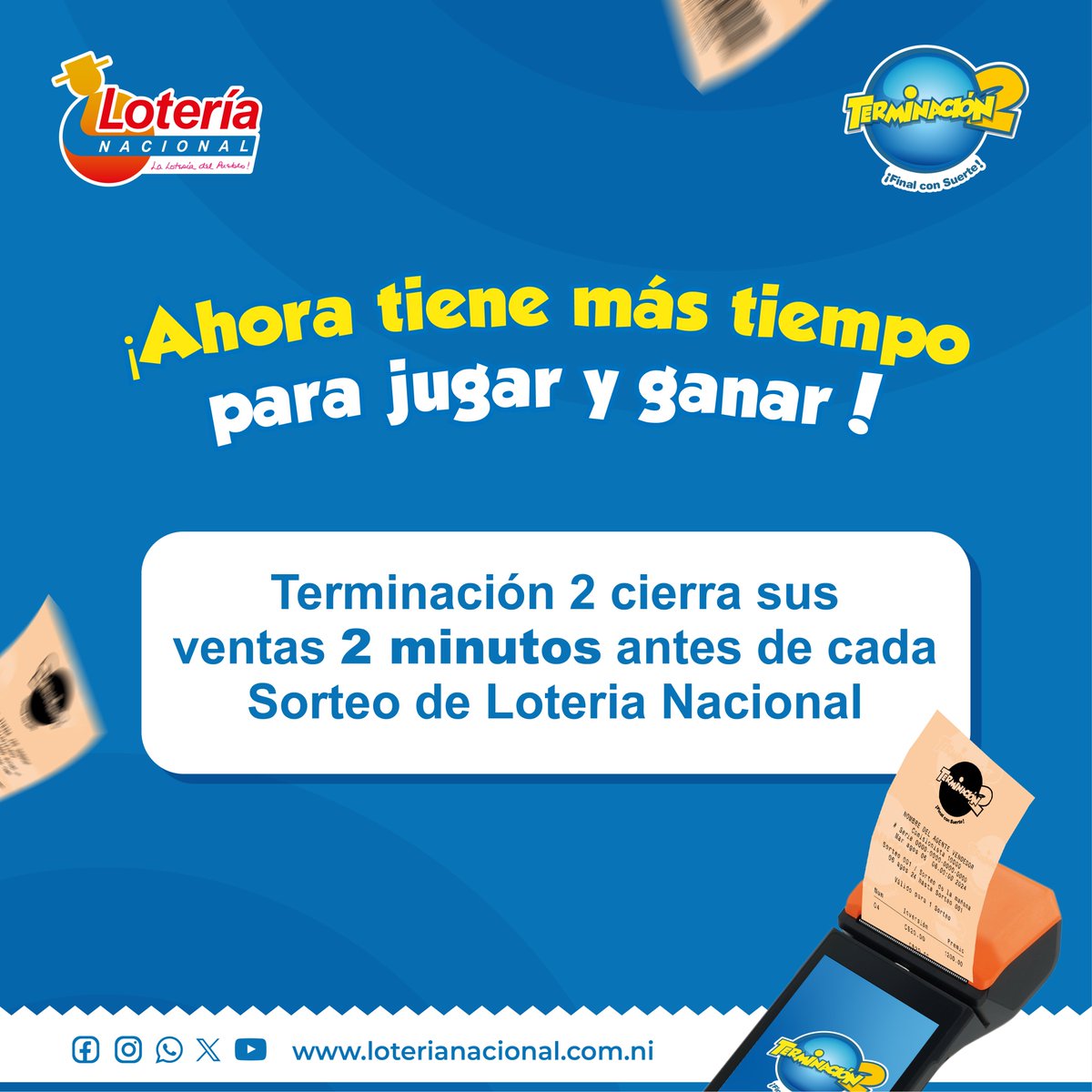 🤑🍀Llegamos a martes y esta lleno de oportunidades para ganar con el juego Terminación2 💰🍀

#Nicaragua #Suerte #martes