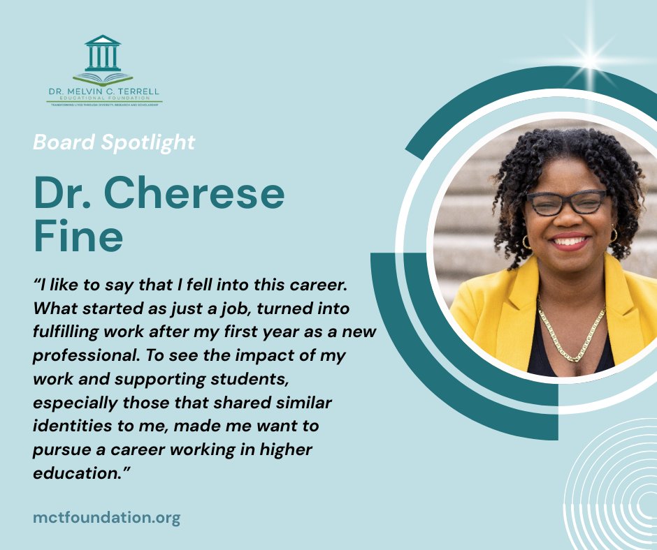 The Dr. Melvin C. Terrell Educational Foundation tweet media