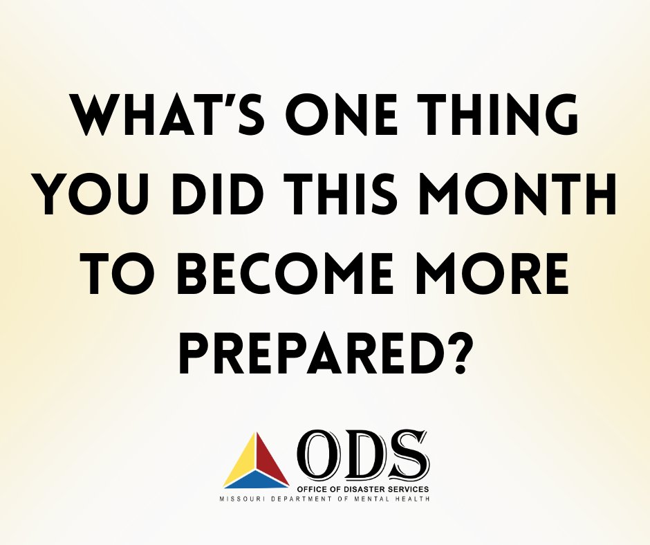 Disaster Services - MO Department of Mental Health tweet media