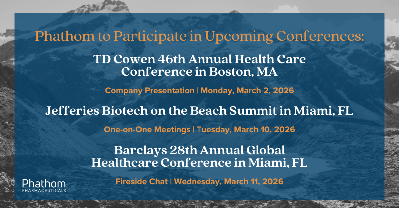 Phathom Pharmaceuticals tweet media