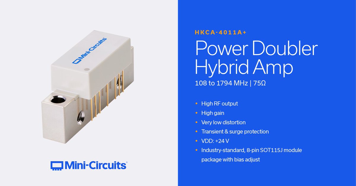 Mini-Circuits tweet media