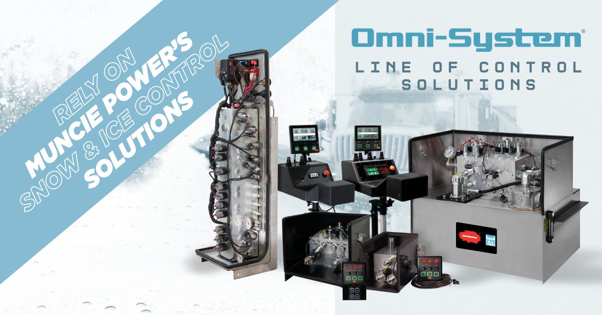 MunciePower's tweet photo. Did you know our Omni-System Line of Solutions can be tailored to your exact needs—so your snow and ice control works the way you do?

#WorkTruckIndustry #SnowAndIce #SnowControl #ControlSolutions #SnowPlow #SnowAndIce #FleetManagement https://t.co/Pj7ZxGVqh3