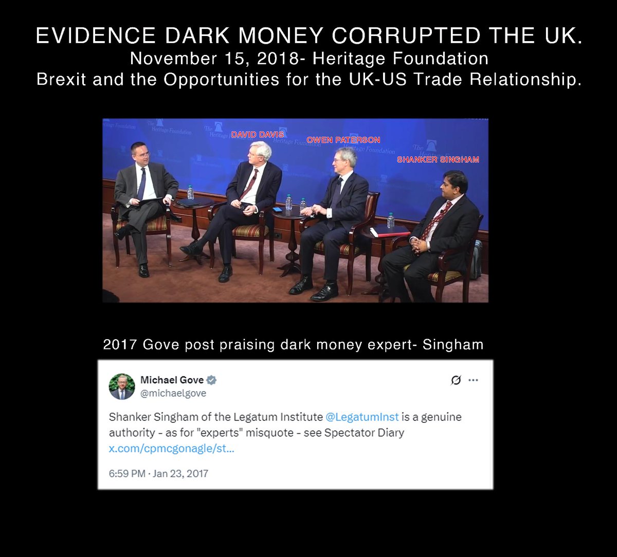 <a href="/ShankerASingham/">Shanker Singham</a> Prosperity Institute report broke Charity Commission rules. 
He has visited the corrupt and insidious- Project 2025 authors- Heritage Foundation. 
Utterly clueless about trade and standards. 
Good thread by <a href="/Daractenus/">Daractenus</a> poison in US food:
x.com/i/status/20252…