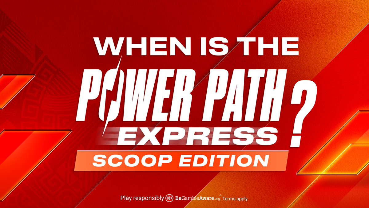 🏆 TEN $5.50 SCOOP TICKETS TO BE WON 🏆 

The SCOOP #PowerPath Express offers over $200k in Power Path tickets! 
Can you tell us when the $55 special edition tournament takes place? 📆 👇 

Reply with [StarsID] + #SCOOP by Weds, 20:00.
T&amp;Cs: psta.rs/UKTC