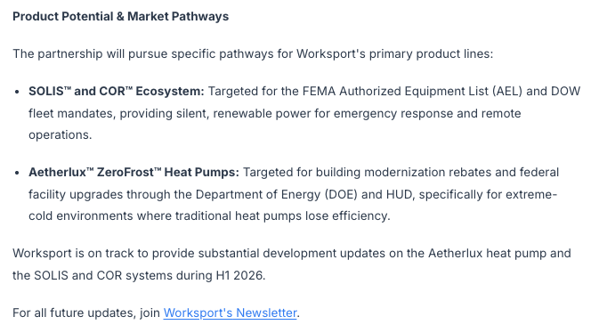 og_tigress's tweet image. $WKSP #advertisement

WKSP has transitioned into the commercial monetization phase of it’s business model. Earlier this month they announced a strategic partnership with Potomac International Partners which will in turn accelerate federal government and commercial market