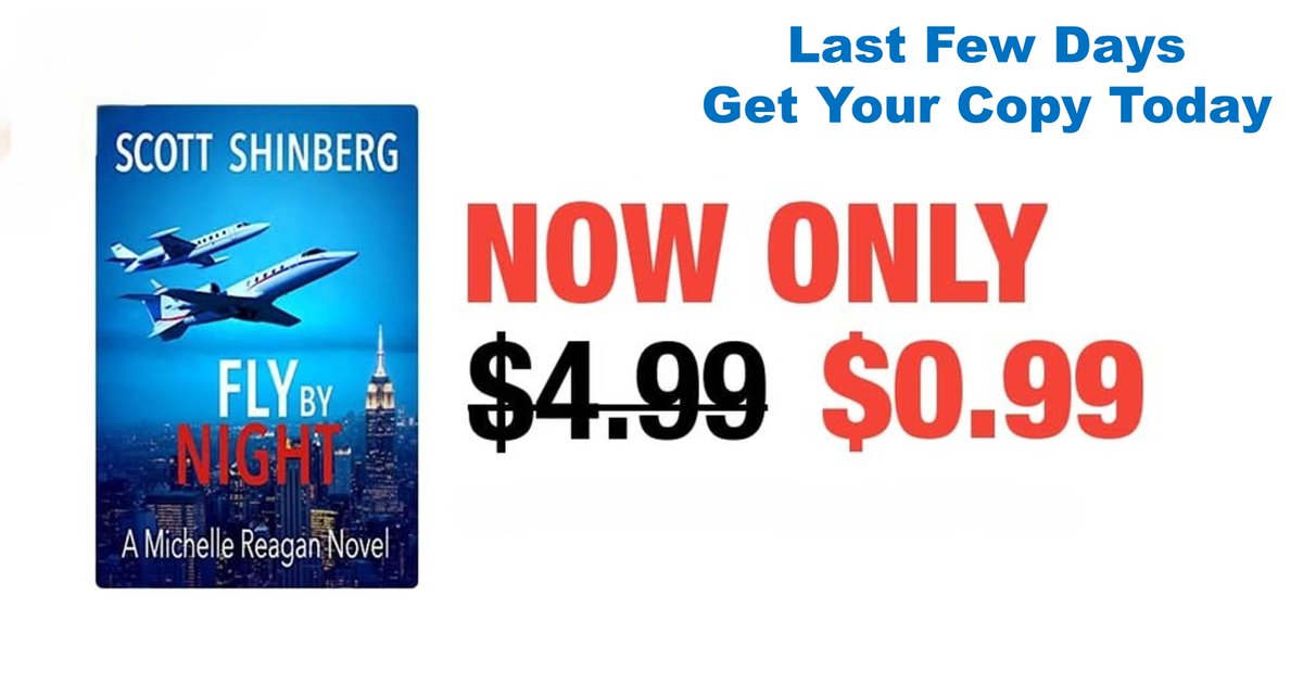 Author_Scott's tweet photo. Last few days for this deal on a 5-star rated, #1 ranked Amazon thriller, available at your favorite eBook retailer.

https://t.co/3lGg27vCa3 https://t.co/XKjK30G6w9