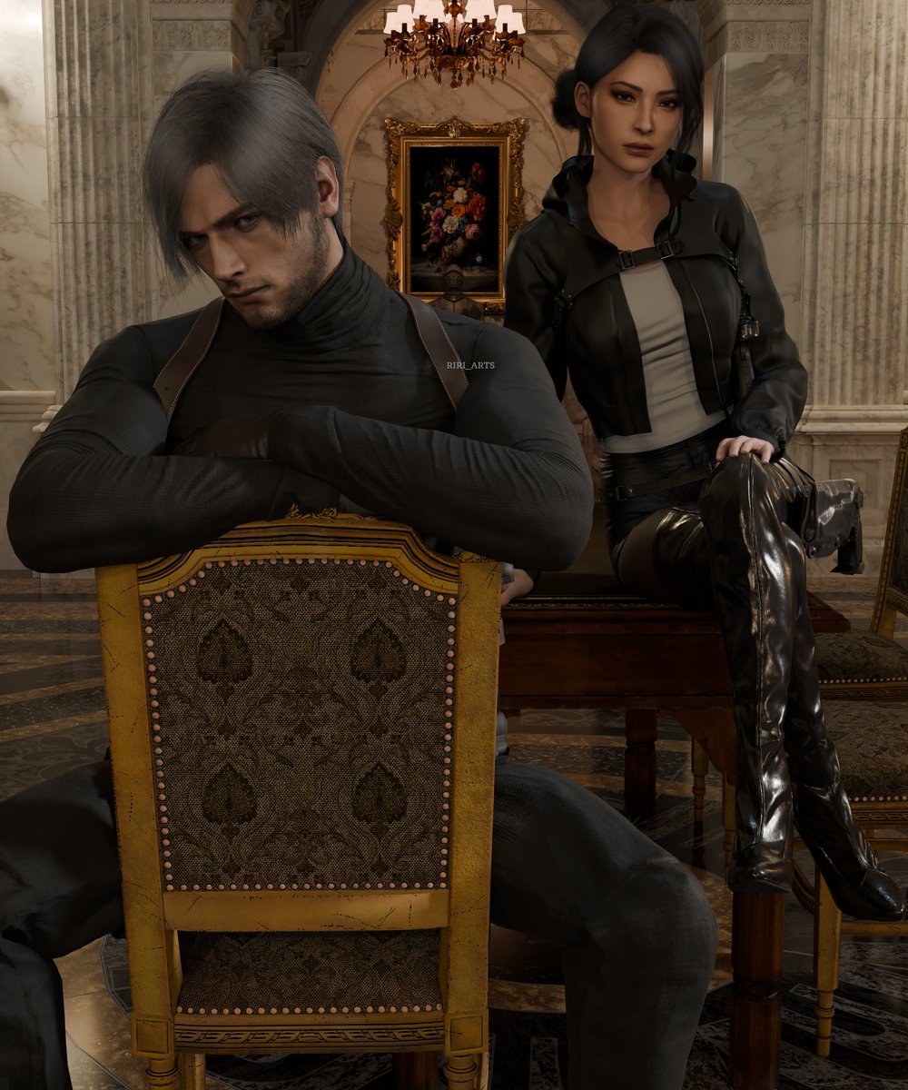 ririarts3d's tweet photo. Outfit By UmbrellaEngineer
#ResidentEvil4Remake #AdaWong #LeonKennedy #Capcom #REBHFun #Blender #3DArts #Fanarts https://t.co/edx9z9RDoV