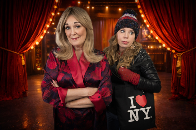 Slay Belles at The Tabard Theatre - A sharp, intimate, dark comedy drama set backstage, at the Palace Theatre, Fleetwood on Christmas Eve 2025 chiswickw4.com/default.asp?se…