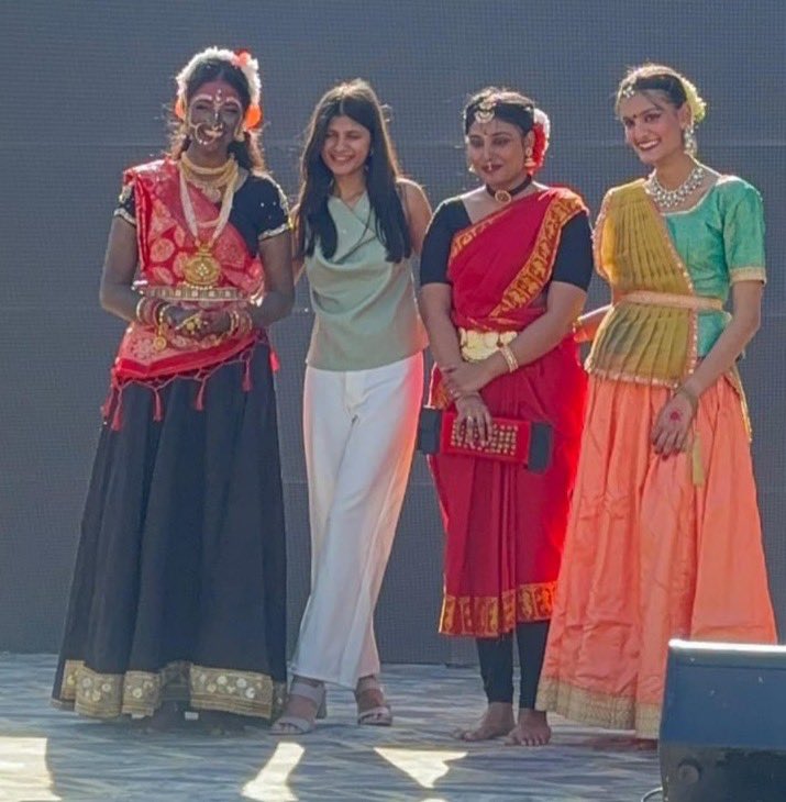 RLAC_DU's tweet photo. RLAC’s dance society Anantdrishti shone at Vivacity Fest (Feb 6–8, 2026) in Jaipur, securing 2nd in group Haryanvi folk dance. Ananya Verma won 1st in Kathak/Bharatanatyam solo, while Riddhima Sharma secured 3rd in Kathak. https://t.co/WRPN1iarqL