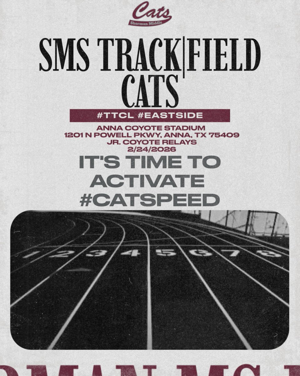 Sherman Middle School Athletics tweet media