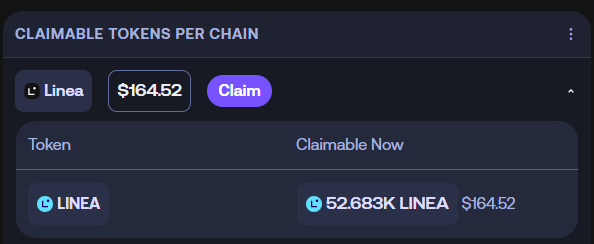✅ <a href="/MetaMask/">MetaMask 🦊</a> Season 1 $LINEA rewards are available

😮 My allocation increased from 37k -> 52.6k $LINEA

🔻 Still negative, but this is the cost of farming the future $MASK token. So I think it's good 

❓ Are you farming this?