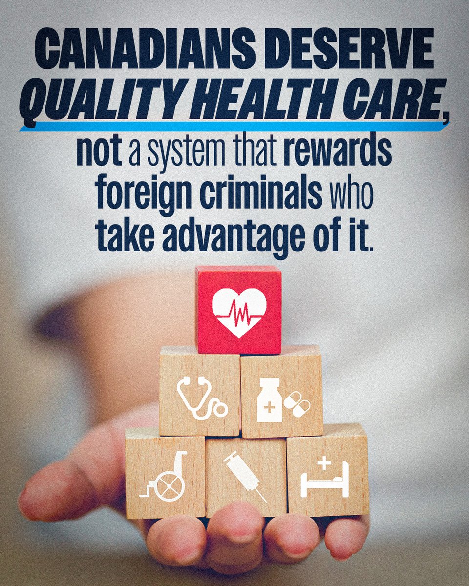 KellyBlockmp's tweet image. Rejected asylum claimants shouldn’t receive better healthcare than many Canadians who have paid into a system their entire life.