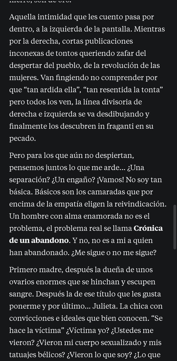 aiiishie's tweet photo. Me acaba de llegar la notificación de esto que escribió cazzu, se pudrió todo. https://t.co/FSe2M13O1z