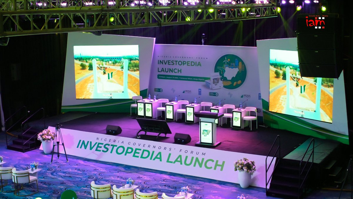 iamTotalEvents's tweet photo. For the Nigeria Governors' Forum conference, the room had to be right. We handled the venue setup and technical arrangement to create a setting fit for the conversations in that space
Hosting something important? Let’s set it up properly.
#iamtotalevents #eventmanagement https://t.co/NglghmeEEd