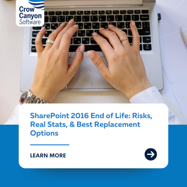 Crow Canyon Software tweet media