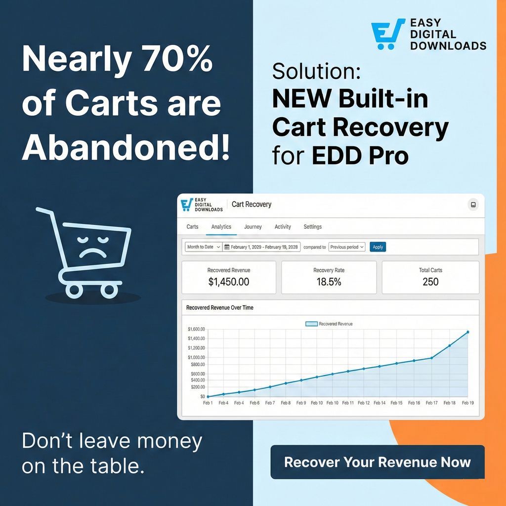 Easy Digital Downloads tweet media