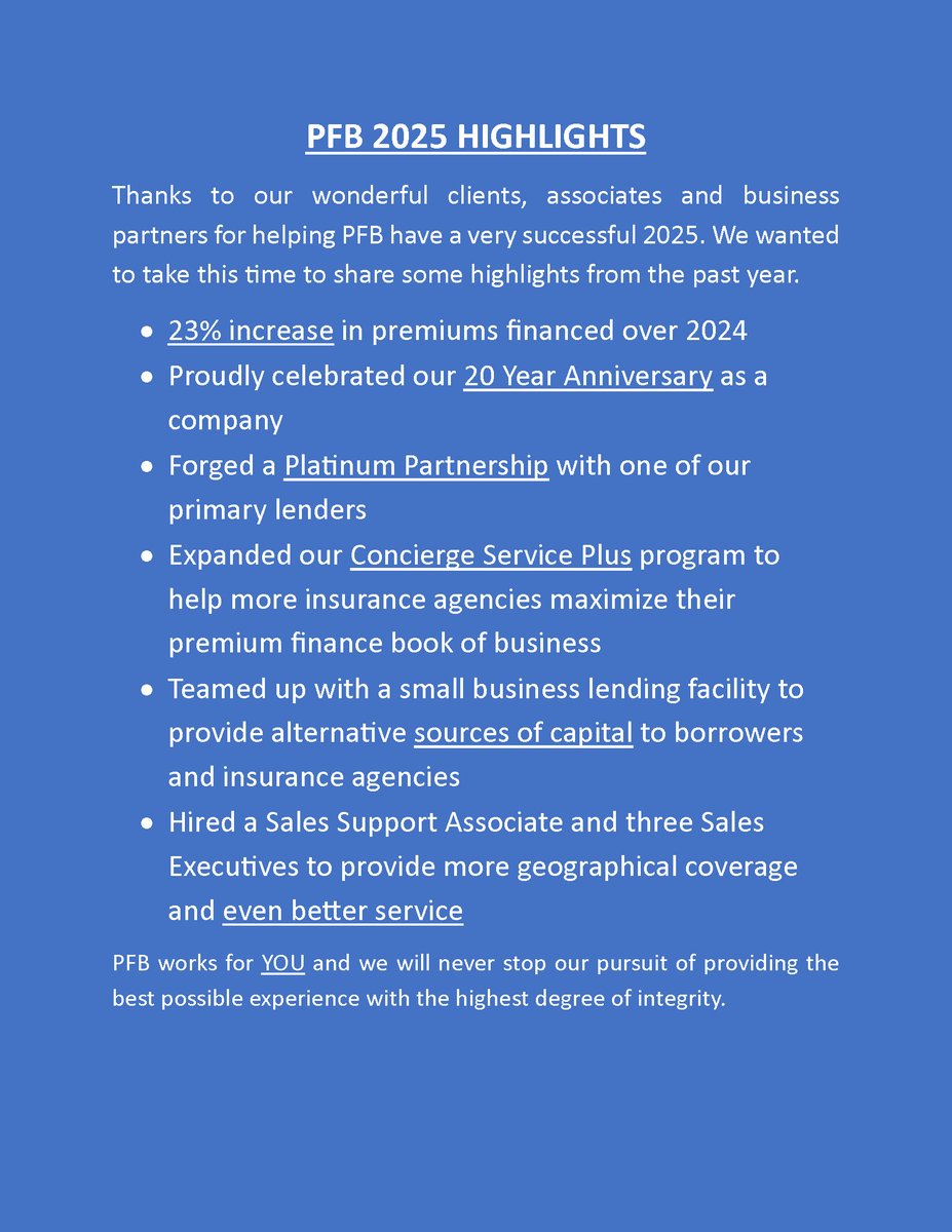 Premium Finance Brokerage, LLC tweet media