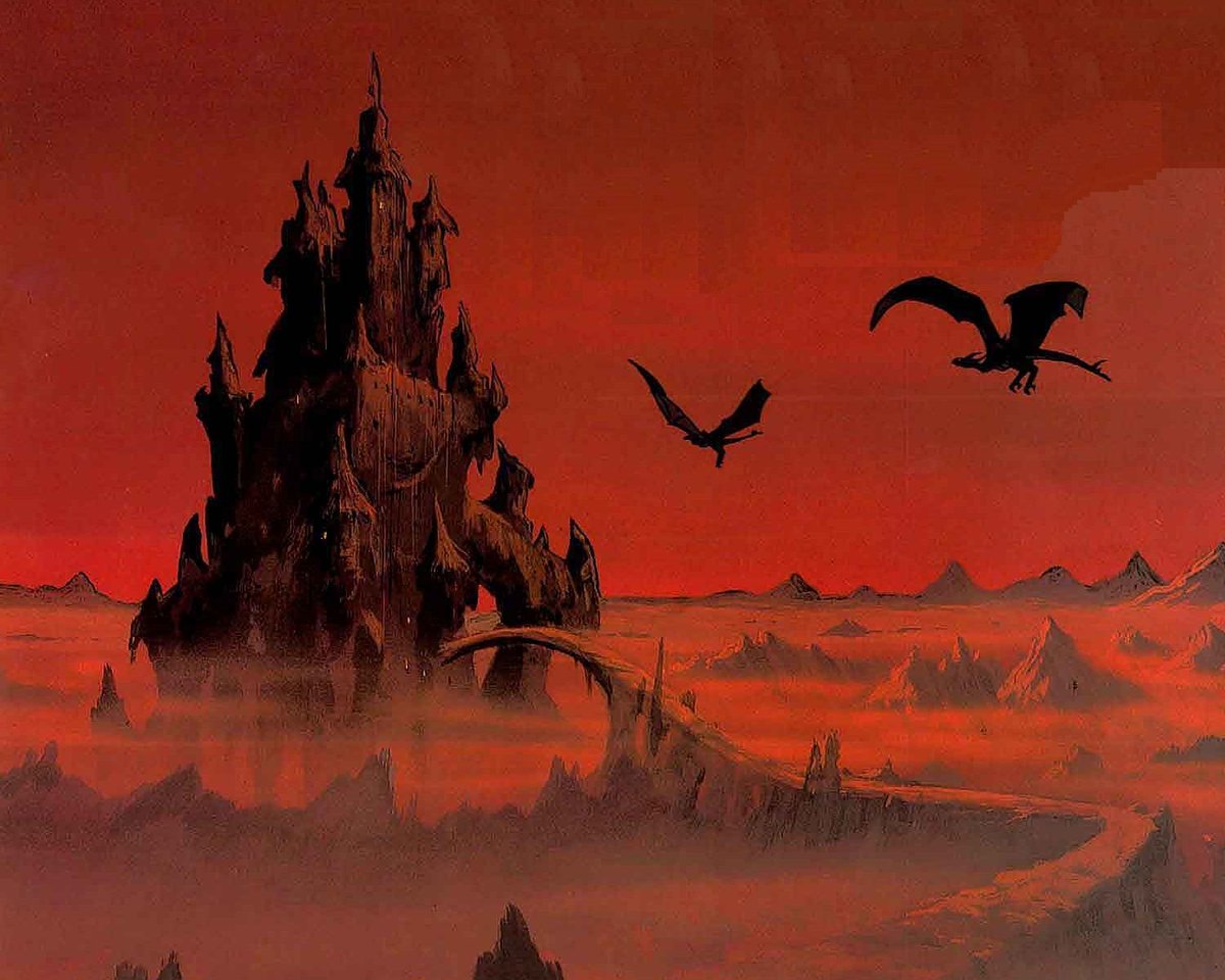 Mel Shaw art for 'The Black Cauldron'