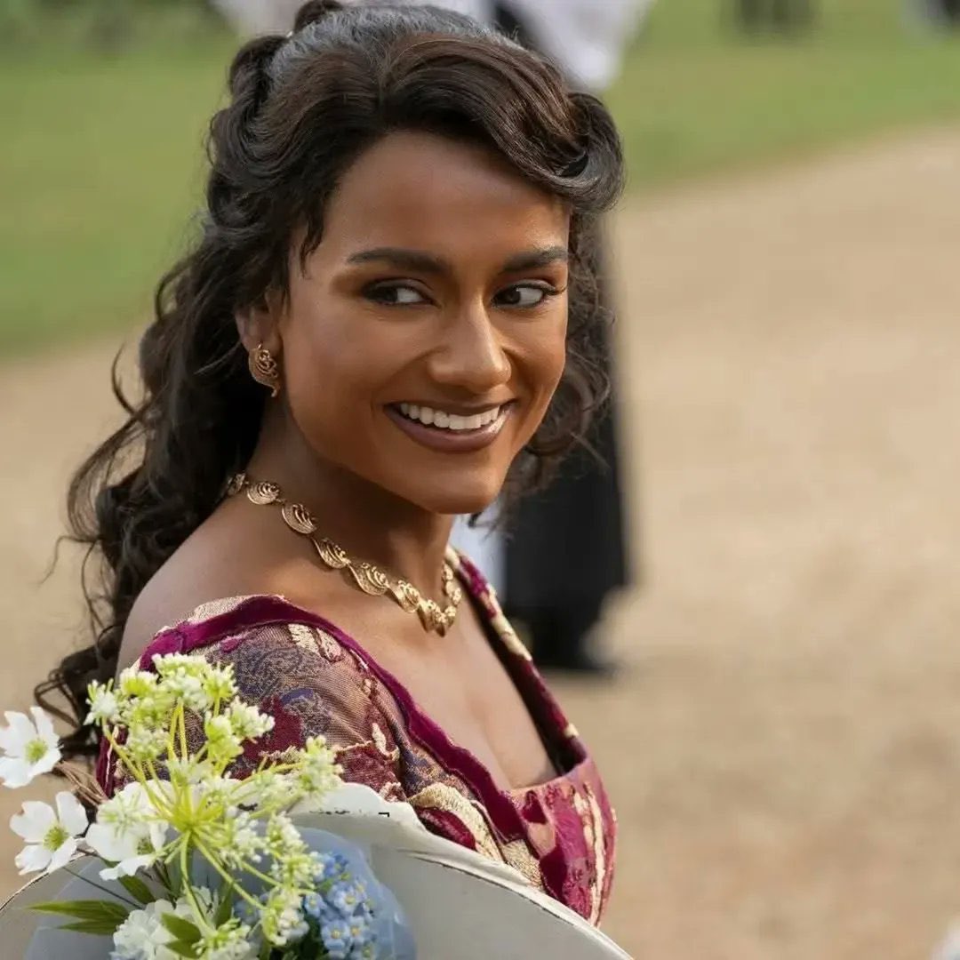 SIMONE ASHLEY AS KATE BRIDGERTON IN SEASON 4