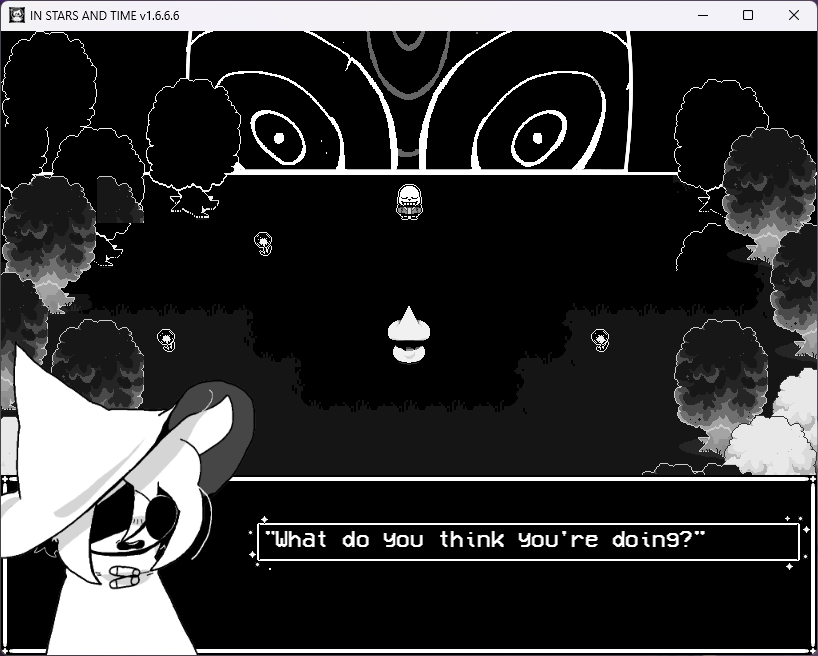 TheShibeRealm's tweet image. More Sans in ISAT, "Not Okay" Edition

(This doesn't lead into a fight, he'd try to talk Siff down, but give up when it's clear they don't want to change. Or maybe they do fight. Who knows.)

#instarsandtime #isat #undertale #deltarune
