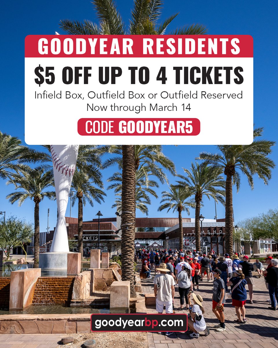 Goodyear Ballpark tweet media