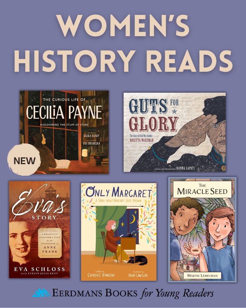 ebyrbooks's tweet photo. Women's History Month starts in five days....what's on your shelf? 📚 
#womenshistorymonth #herstory #womeninSTEM #jewishwomen https://t.co/VdAVPd5X9V