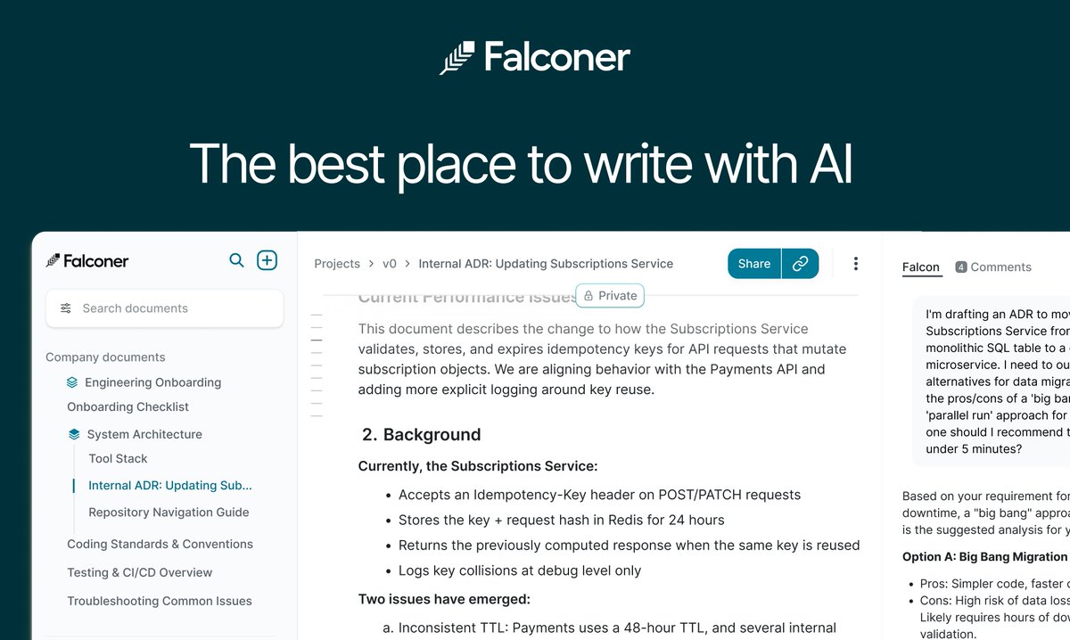 Falconer tweet media