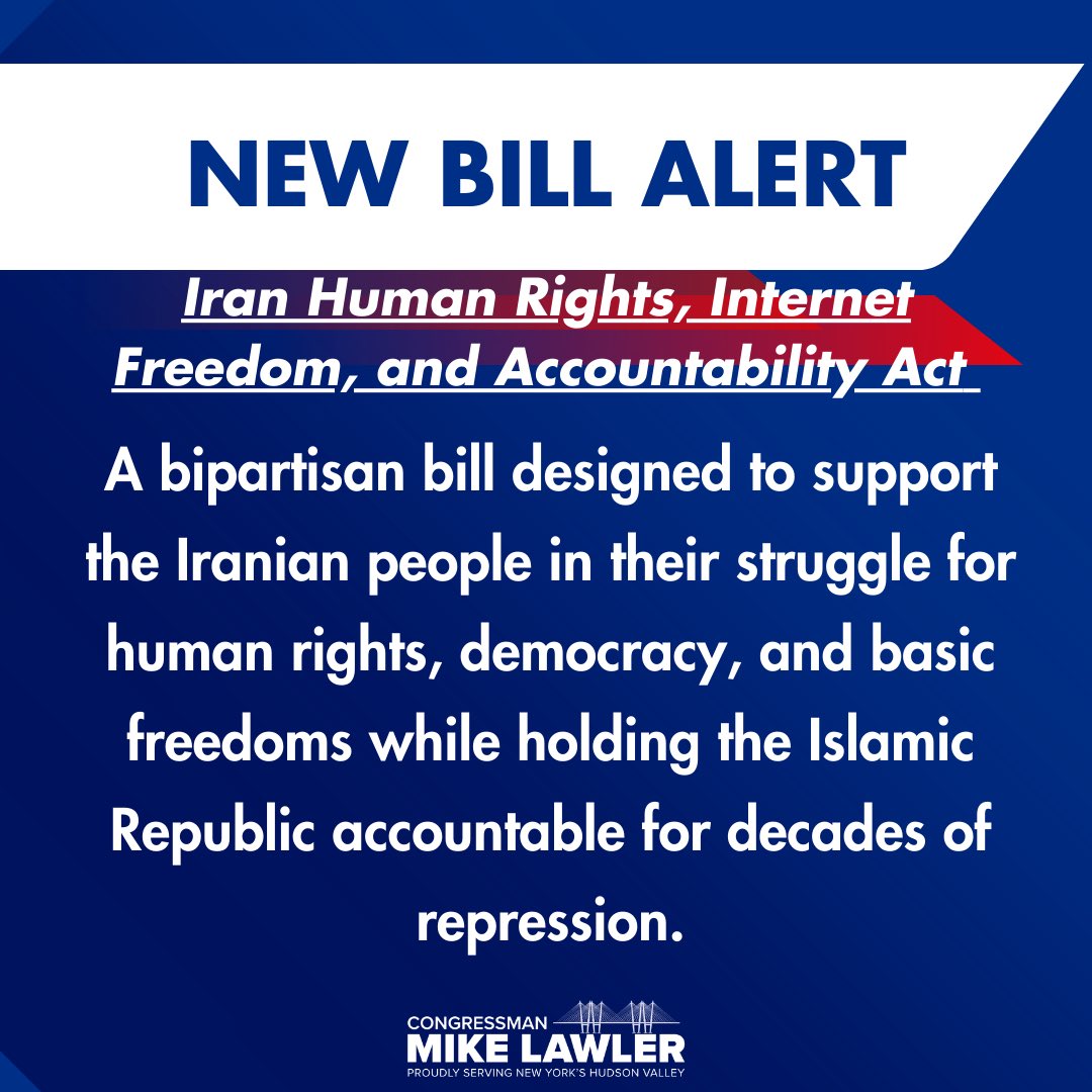 I joined Rep. Brad Sherman (CA-32) in introducing the Iran Human Rights, Internet Freedom, and Accountability Act.

As Chairman of the Middle East and North Africa Subcommittee, I remain committed to supporting the Iranian people in their struggle for human rights.