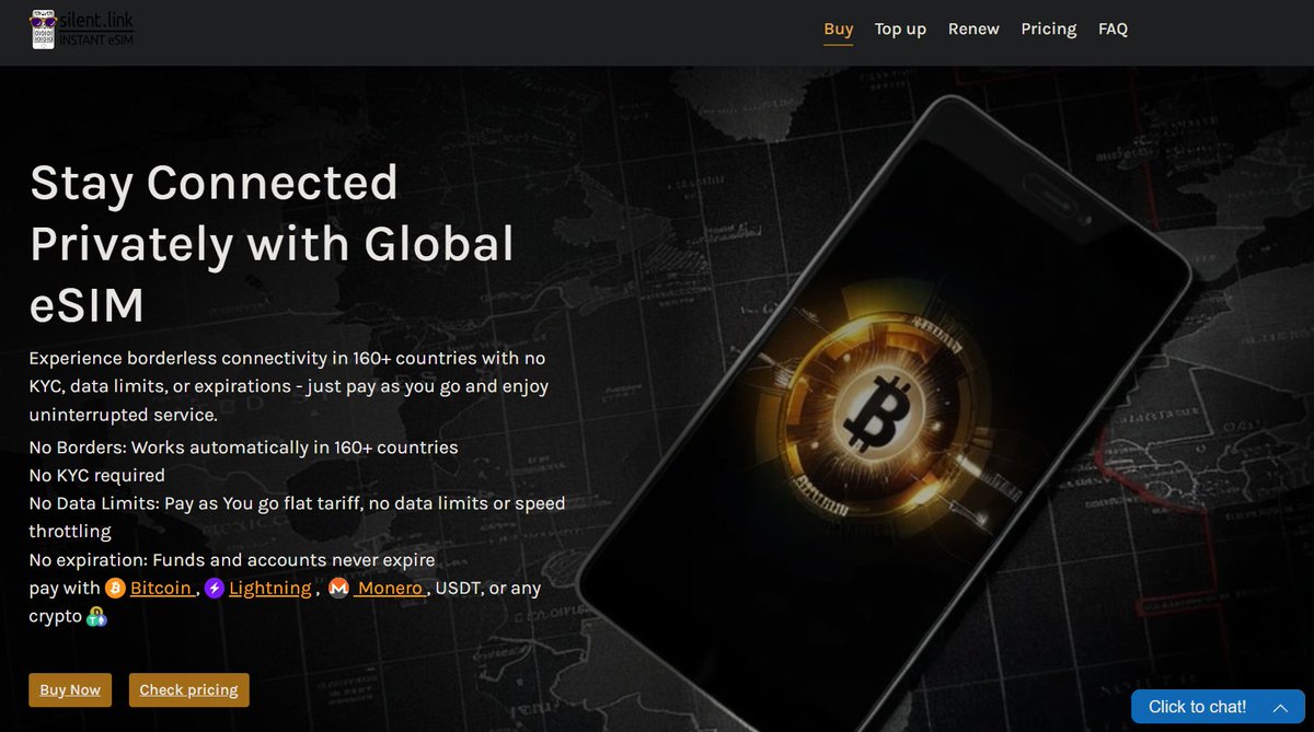 There is a company that lets you buy a phone plan with Bitcoin. No name. No ID. No credit check. You authenticate with a backup code like a seed phrase.

They are profitable, self-funded, and prices dropped 20% this year.

The parallel economy is not coming. It is already here