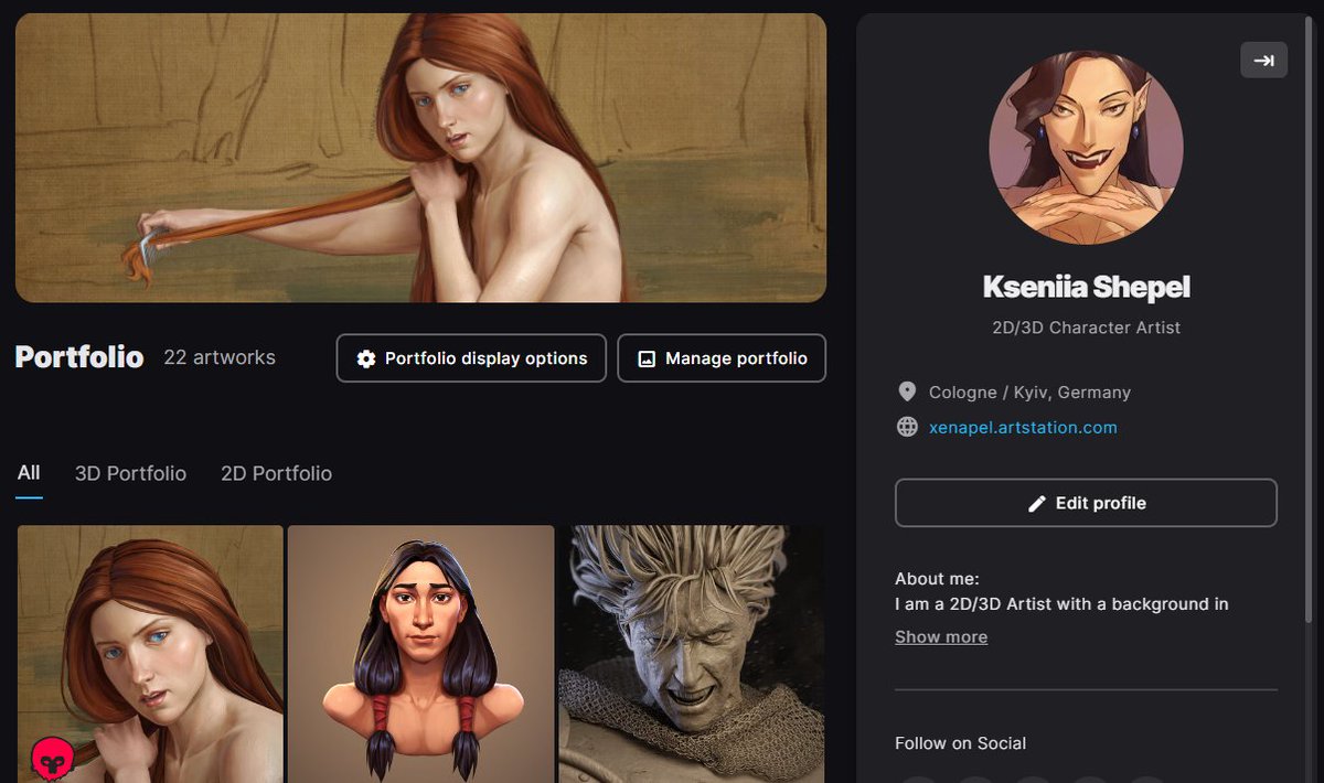 ksenapel's tweet photo. Well, this is my portfolio at the moment 🧚 https://t.co/vxYQKYSnK5