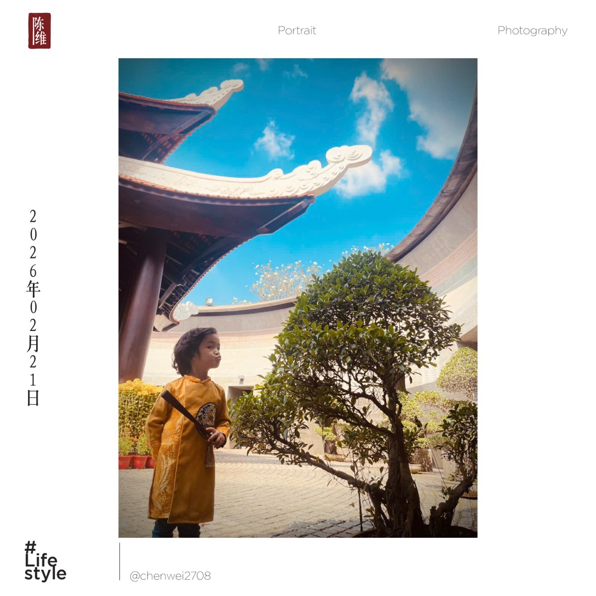 franciscustran's tweet photo. Xuân Bính Ngọ 2026 🌸
Một buổi sáng dạo bước tại Đền Tưởng niệm các Vua Hùng – trời xanh, mái cong, đèn lồng đỏ rực.
Các bé diện áo dài giữa sân gạch tạo nên khung hình đậm chất Tết Việt ❤️
Bạn đã có kế hoạch du xuân chưa?
#Tet2026 #BinhNgo #DenHungVuong https://t.co/cOlCtoPtbf
