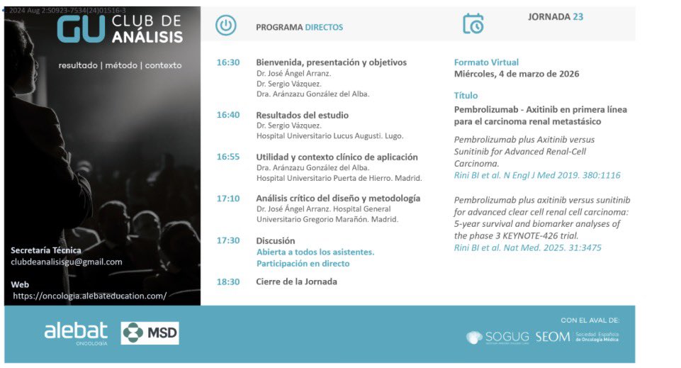 Club de Análisis GU tweet media